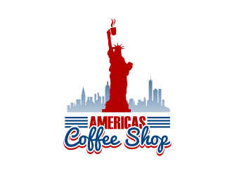 Americas Coffee Shop logo design by serprimero