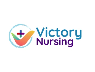 Victory Nursing logo design by yans