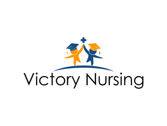Victory Nursing logo design by deddy