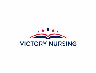 Victory Nursing logo design by ammad