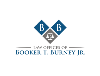 Law Offices of Booker T. Burney Jr.  logo design by rief
