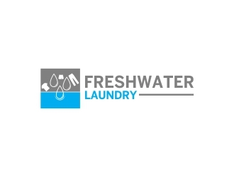 Freshwater Laundry logo design by mckris