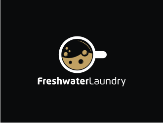 Freshwater Laundry logo design by larasati