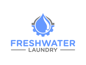 Freshwater Laundry logo design by BlessedArt