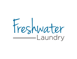 Freshwater Laundry logo design by Nurmalia