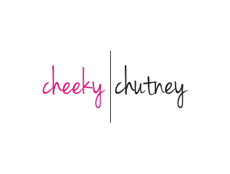 cheeky chutney  logo design by rief