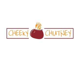 cheeky chutney  logo design by createdesigns