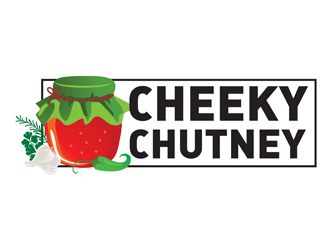 cheeky chutney  logo design by logolady