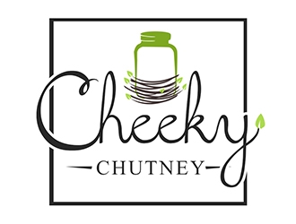 cheeky chutney  logo design by DesignTeam