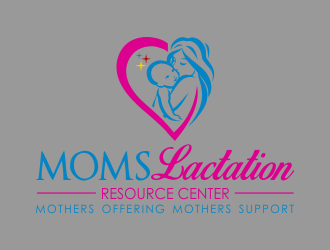 MOMS Lactation Resource Center logo design by done