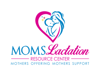 MOMS Lactation Resource Center logo design by done