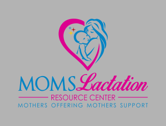 MOMS Lactation Resource Center logo design by done