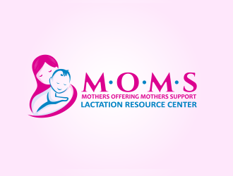 MOMS Lactation Resource Center logo design by schiena