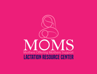 MOMS Lactation Resource Center logo design by reight