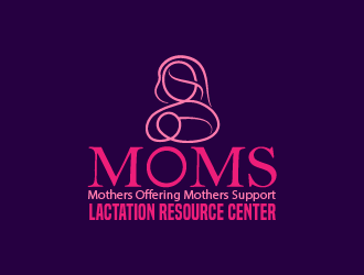 MOMS Lactation Resource Center logo design by reight