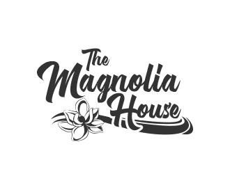The Magnolia House logo design by MarkindDesign