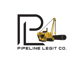 Pipeline Legit Co. logo design by nona