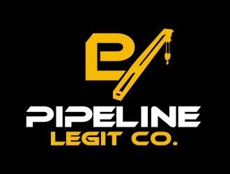Pipeline Legit Co. logo design by ElonStark