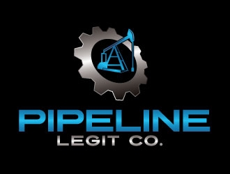 Pipeline Legit Co. logo design by REDCROW