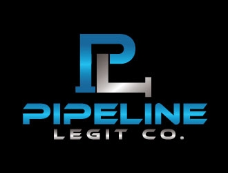 Pipeline Legit Co. logo design by REDCROW