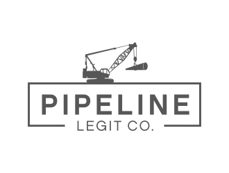 Pipeline Legit Co. logo design by Kanya