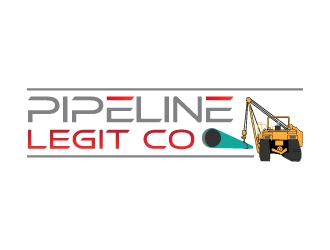 Pipeline Legit Co. logo design by Erasedink
