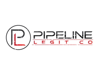 Pipeline Legit Co. logo design by Erasedink