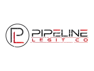 Pipeline Legit Co. logo design by Erasedink
