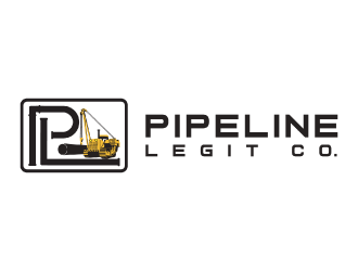 Pipeline Legit Co. logo design by nona