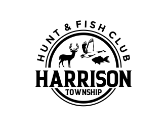 Harrison Township Hunt & Fish club logo design by done