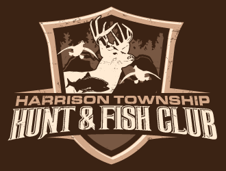 Harrison Township Hunt & Fish club logo design by PRN123