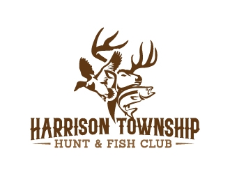 Harrison Township Hunt & Fish club logo design by jaize