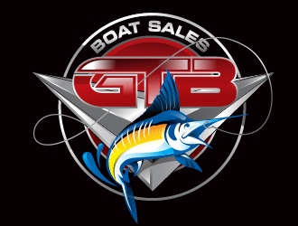 GTB Boat Sales logo design by Suvendu