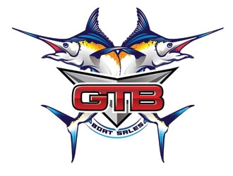 GTB Boat Sales logo design by shere