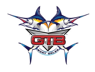 GTB Boat Sales logo design by shere