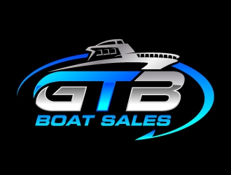 GTB Boat Sales logo design by jaize