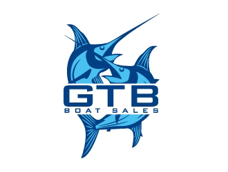 GTB Boat Sales logo design by ElonStark