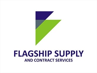 Flagship Supply and Contract Services logo design by gitzart