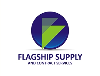 Flagship Supply and Contract Services logo design by gitzart
