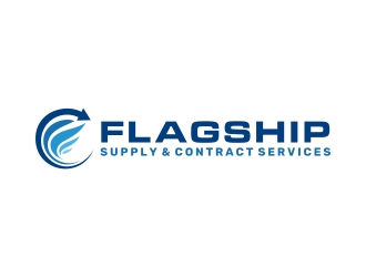 Flagship Supply and Contract Services logo design by Mbezz