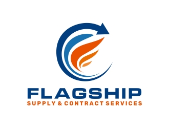 Flagship Supply and Contract Services logo design by Mbezz