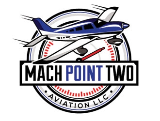 Mach Point Two Aviation LLC logo design by shere