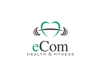 eCom Health and Fitness logo design by ubai popi