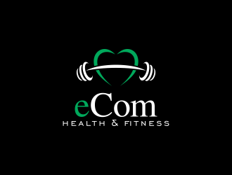 eCom Health and Fitness logo design by ubai popi