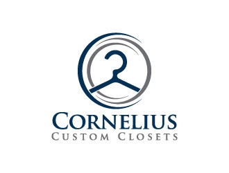 Cornelius Custom Closets logo design by J0s3Ph