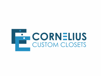 Cornelius Custom Closets logo design by serprimero