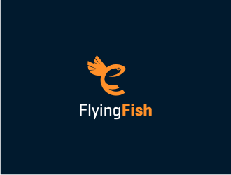 Flying Fish logo design by Asani Chie