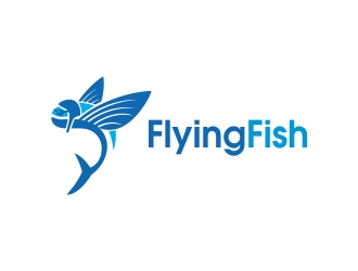 Flying Fish logo design by rokenrol