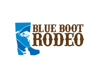 Blue Boot Rodeo logo design by Foxcody