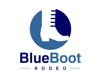 Blue Boot Rodeo logo design by AisRafa